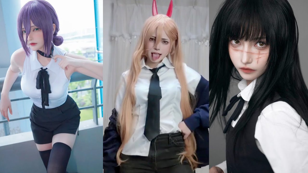 チェンソーマンコスプレ - Cosplay Chainsaw Man Tik Tok #2