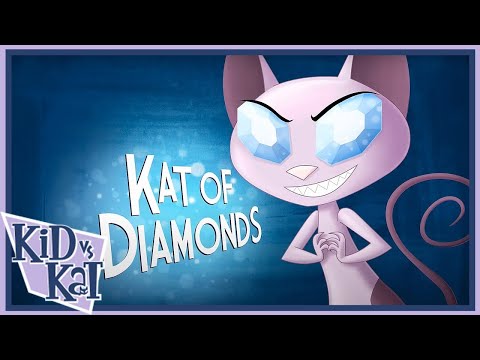 Kat of Diamonds! | Kid Vs Kat | New Compilation | Wildbrain Superheroes