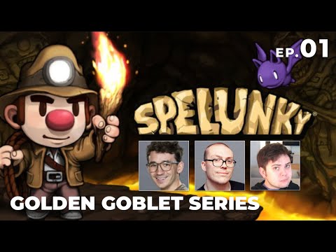 Golden Goblet - Ep. 01 - Spelunky | MALF Plays