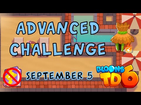 BTD6 Advanced Challenge | 3 Blimps, 2 Monkeys, 200K, And 1 Goal | No MK No Powers| September 5 2022
