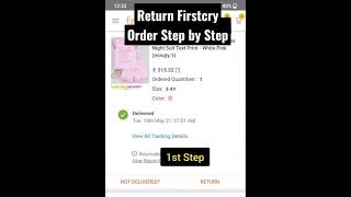 How To Return Firstcry Product Step by Step With Extra Rs25 Charge to Return the Product Short Video