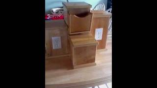 My Custom Scentsy Warmer Display made by Allagash Wood Products