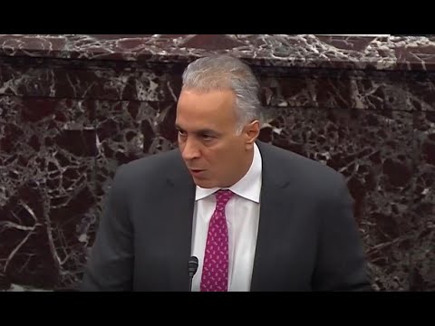 Eric Herschmann refuted the House’s case in Senate impeachment trial (Jan 27, 2020)