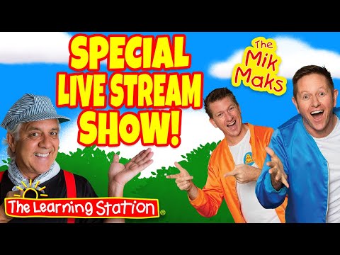 Boom Chicka Boom & More ♫ Kids Songs with Joel & Al of The Mik Maks ♫ The Learning Station