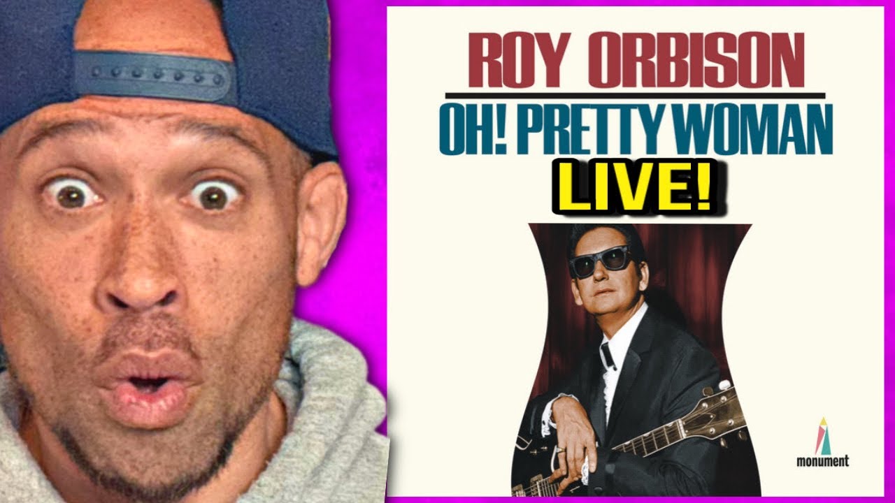 Roy Orbison - Oh, Pretty Woman (from Black & White Night) REACTION! Damn, Thats Bruce Springsteen?