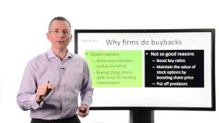 Tim Bennett Explains: What are share buybacks?
