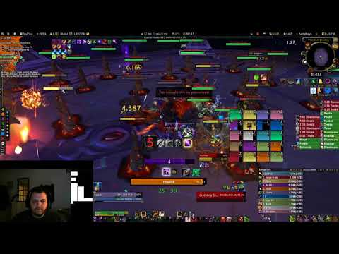Spike Flail vs  Mythic Wrathion  - Aff Lock RL PoV