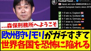 【海外の反応】「欧州狩りのモリ」がガチすぎて、世界各国のサッカーファンを恐怖に陥れるwwwww