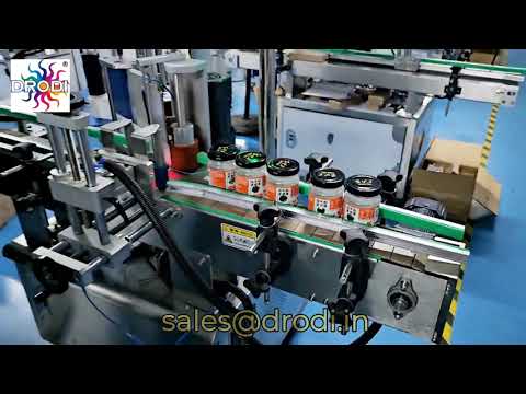 Automatic Sticker Labeling Machine for Glass jars