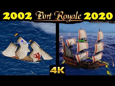 Evolution of Port Royale games (2002-2020)