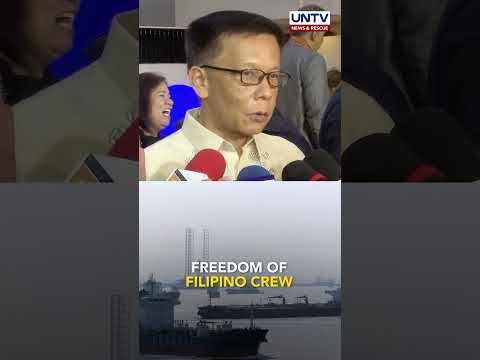 DMW expect release of four Filipino seafarers in custody of Iranian gov’t