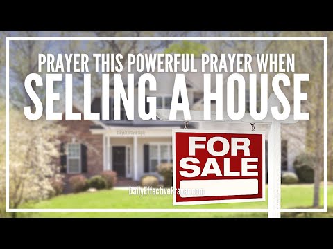 Prayer For Selling a House | Prayer To Sell Home