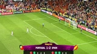 EM 2012: Spanien besiegt Portugal nach dramatischen Elfmeterschießen