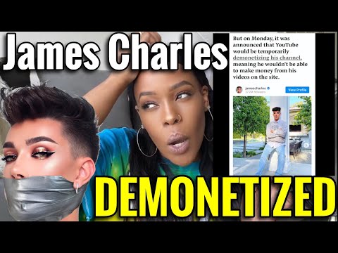 James Charles *temporarily* DEMONETIZED from Youtube + Embarrassing Storytime