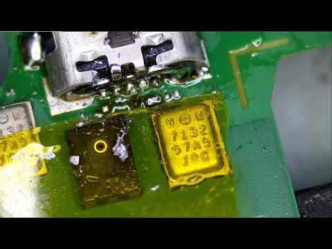 Nexus 6 Charging port replacement using Hot Tweezers