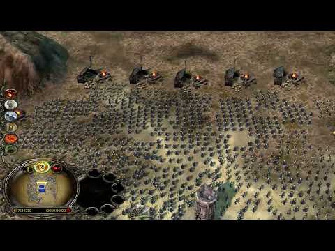 Spending 10000 Command Points on Orc Laborers (Mordor) LOTR BFME 2