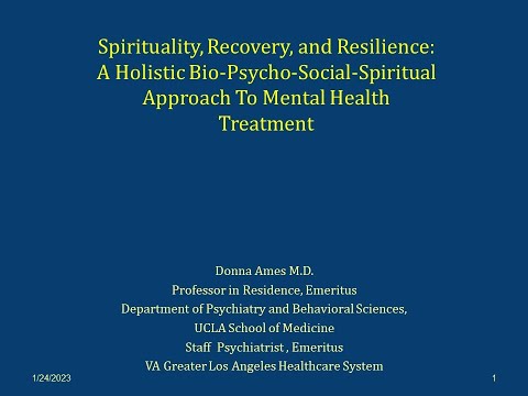 A Holistic Bio-Psycho-Social-Spiritual Approach to Mental Health Treatment