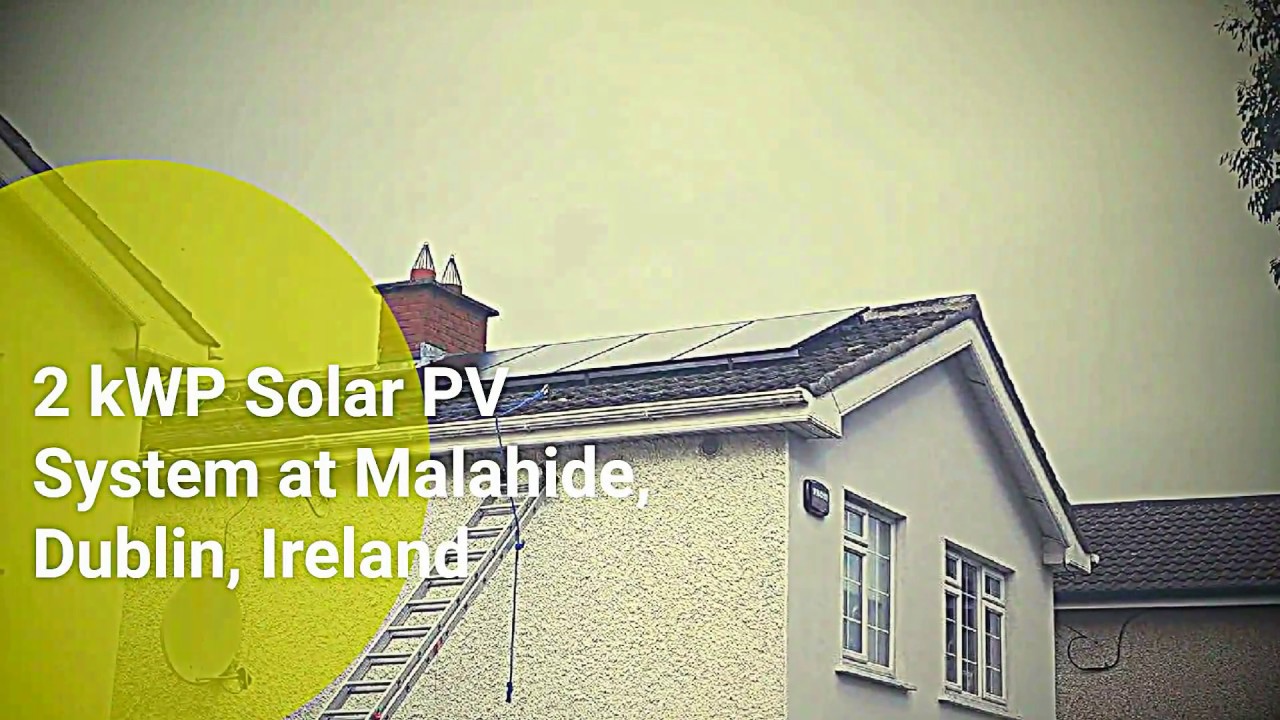 2 kWP Solar PV System at Malahide