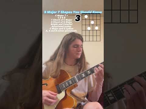 5 Major 7 Chord Shapes You Need To Know