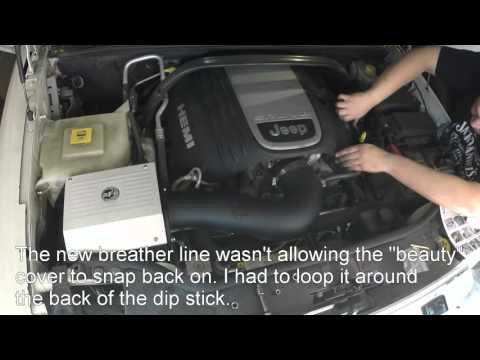 AFE Magnum Force Stage 2 Cold Air Intake System on Jeep Commander HEMI
