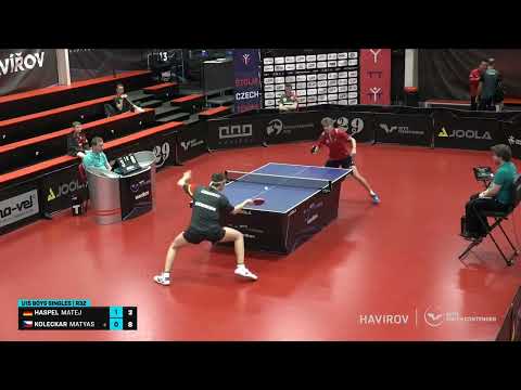 Matej Haspel (GER) vs Matyas Koleckar (CZE) | U15 R32 | 2023 WTT Youth Contender Havirov