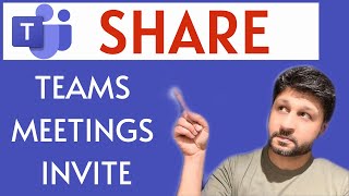 How to Share Teams Meeting Invite to Large Group