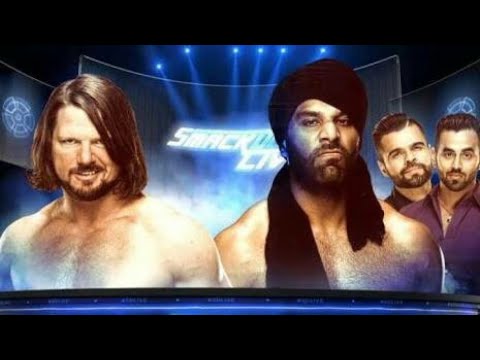 aj styles vs jinder mahal full match