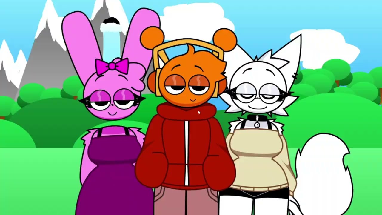 Sprunki human grown up