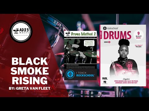 Black Smoke Rising | Rockschool Drums Grade 5 2024