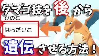 【ポケモン剣盾】3分でわかる！！タマゴ技を後から遺伝させる方法！【ポケットモンスター ソード・シールド】