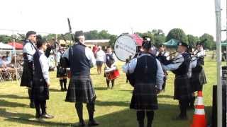 preview picture of video 'Jamestown Pipes and Drums Clover, SC 2012- Amazing Grace'