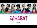 Alpha Sahabat Lyrics Color Coded Malay Eng