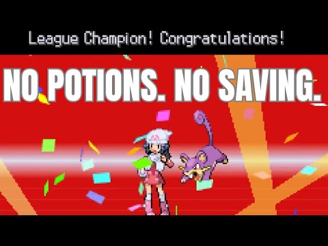 ONE Level 1 Rattata vs Elite Four + Cynthia (IMPOSSIBLE)