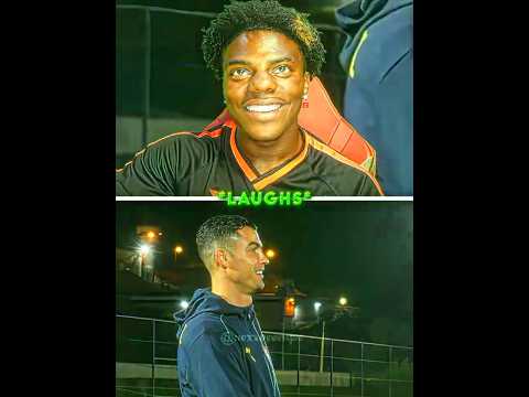 Ronaldo is the actual robot here 🤯 #ishowspeed
