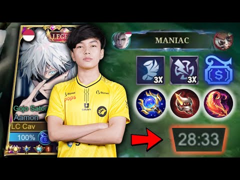 Match Aamon Terlama dan Epic Comeback Pake Build dan Emblem Tersakit ONIC Kairi, Auto Maniac! - MLBB