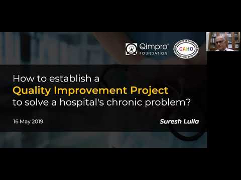 Quality Improvement Project in solving Hospital's Chronic Problem by Mr. Suresh Lulla