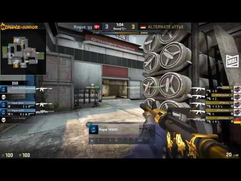 ALTERNATE aTTaX vs  Rogue de_cache ESEA Mountain Dew League
