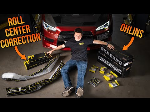 Fixing the Suspension on my Evo X - Build Episode 3