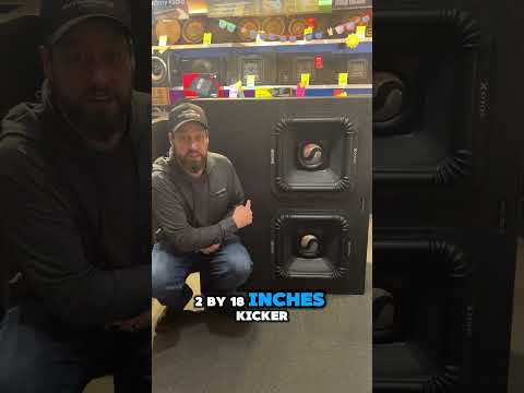 Kicker Solo X pre loaded enclosures are here! We have boxes for any car!