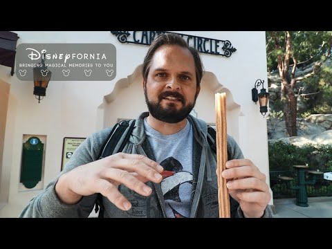 Eating a churro in the park | Buena Vista Street Reopening November 19th