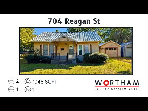Quiet, 2 Bed 1 Bath Home In Burkburnett property video