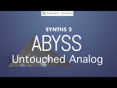 Karanyi Sounds Synths II Abyss Collection Analog Library Bass Kontakt Instrument Patches Demo (2022)