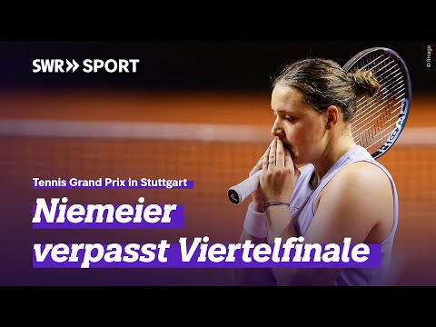 WTA-Turnier: Jule Niemeier verpasst Wendepunkt im Achtelfinale gegen Jasmine Paolini | SWR Sport
