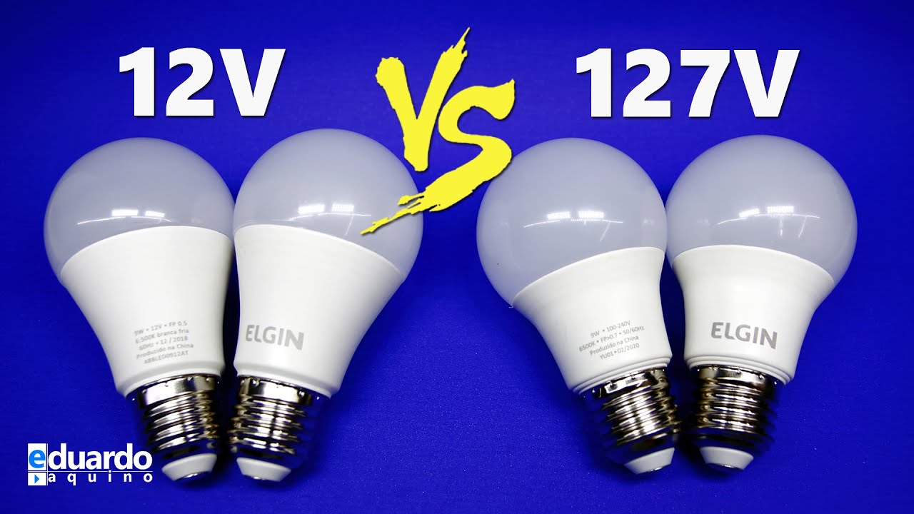 Descubra a VERDADE sobre qual Lâmpada LED GASTA MAIS, 12V ou 127V