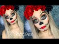 Glam Catrina Makeup For Day Of The Dead 2020