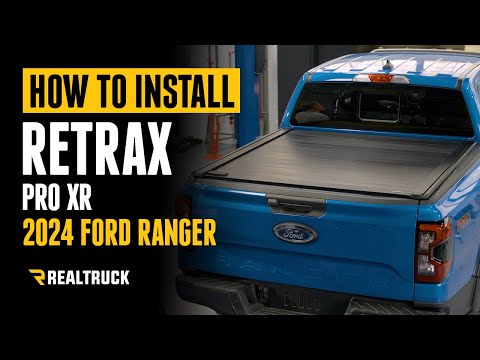 How to Install RealTruck RetraxPRO XR Manual Ret retractable Tonneau Cover w/ T-Slot Rails