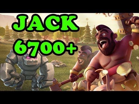 Jack 6700+ Gameplays Ladder Push - clash royale lunar new year