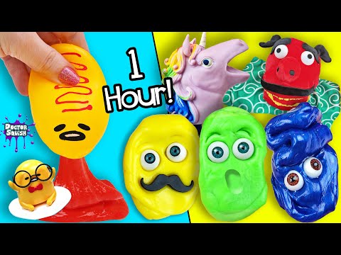 1 HOUR of What's Inside Squishy Toys With José and Friends!
