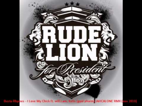 BUSTA RHYMES - I LOVE MY BITCH (gyal pharm) JAHCALONE RMX - RUDE LION SOUND (nov 2010)