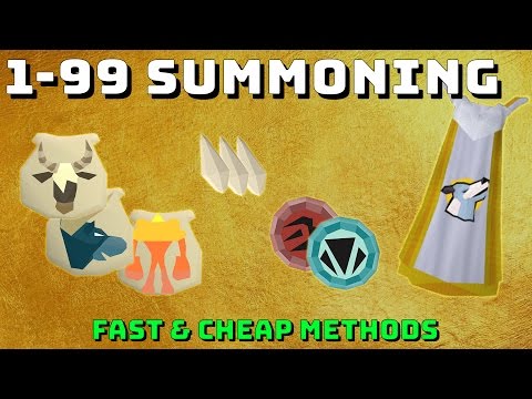 1-99 Summoning Guide! [Runescape 3] Fast & Cheap Methods